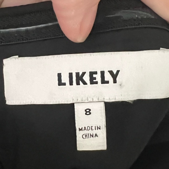 Likely Lilia Dress in Black Sequins - Picture 6 of 8